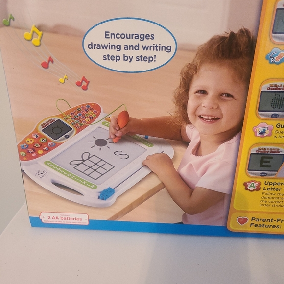VTech Drawing Board Kids Child Write Creative Activity Learning Writing Toy New - Picture 10 of 12